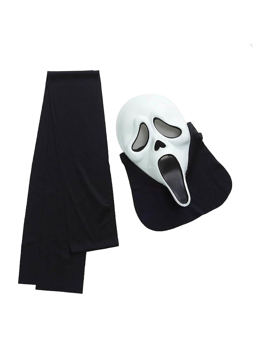 Máscara y cinturón de tela del disfraz Scream™
