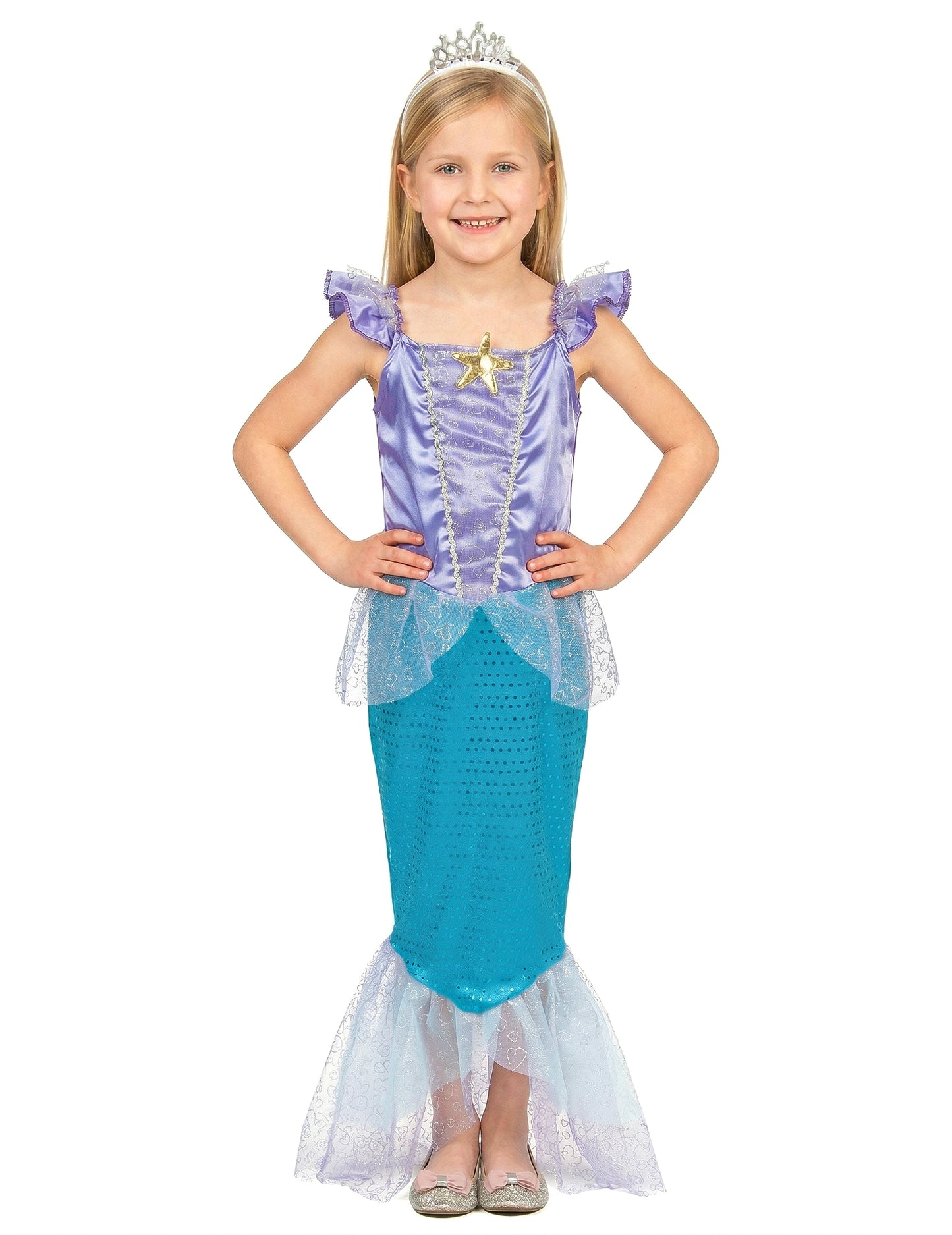Disfraz sirena niña