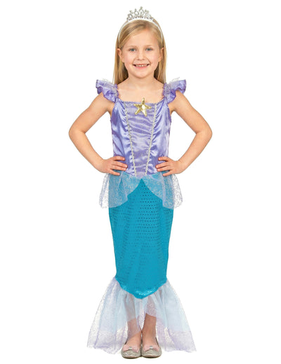 Disfraz sirena niña