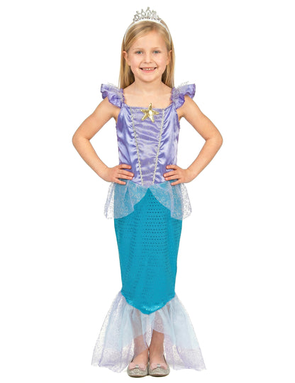 Disfraz sirena niña