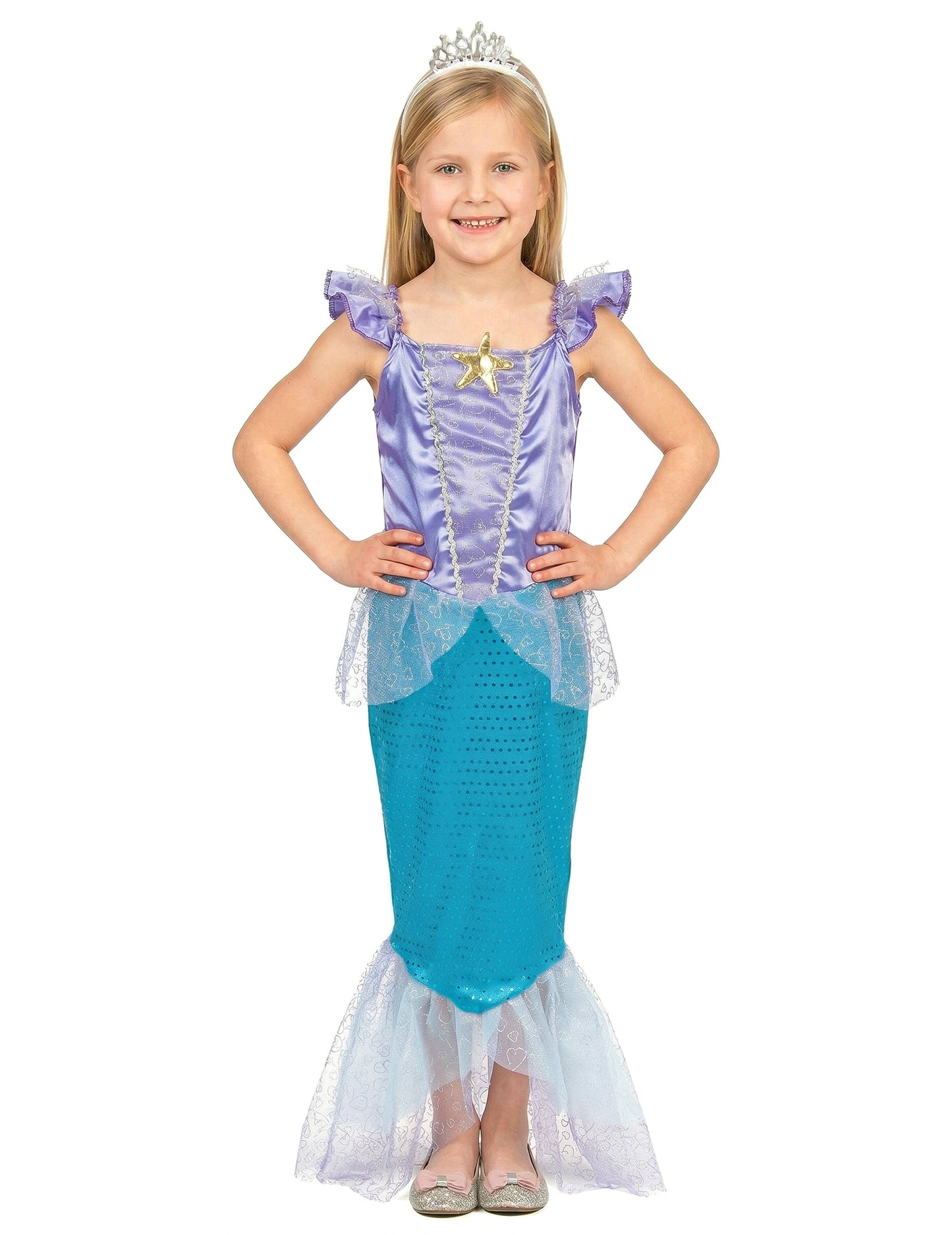 Disfraz sirena niña