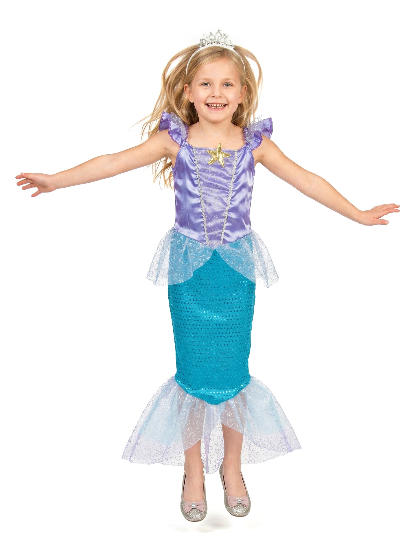 Disfraz sirena niña