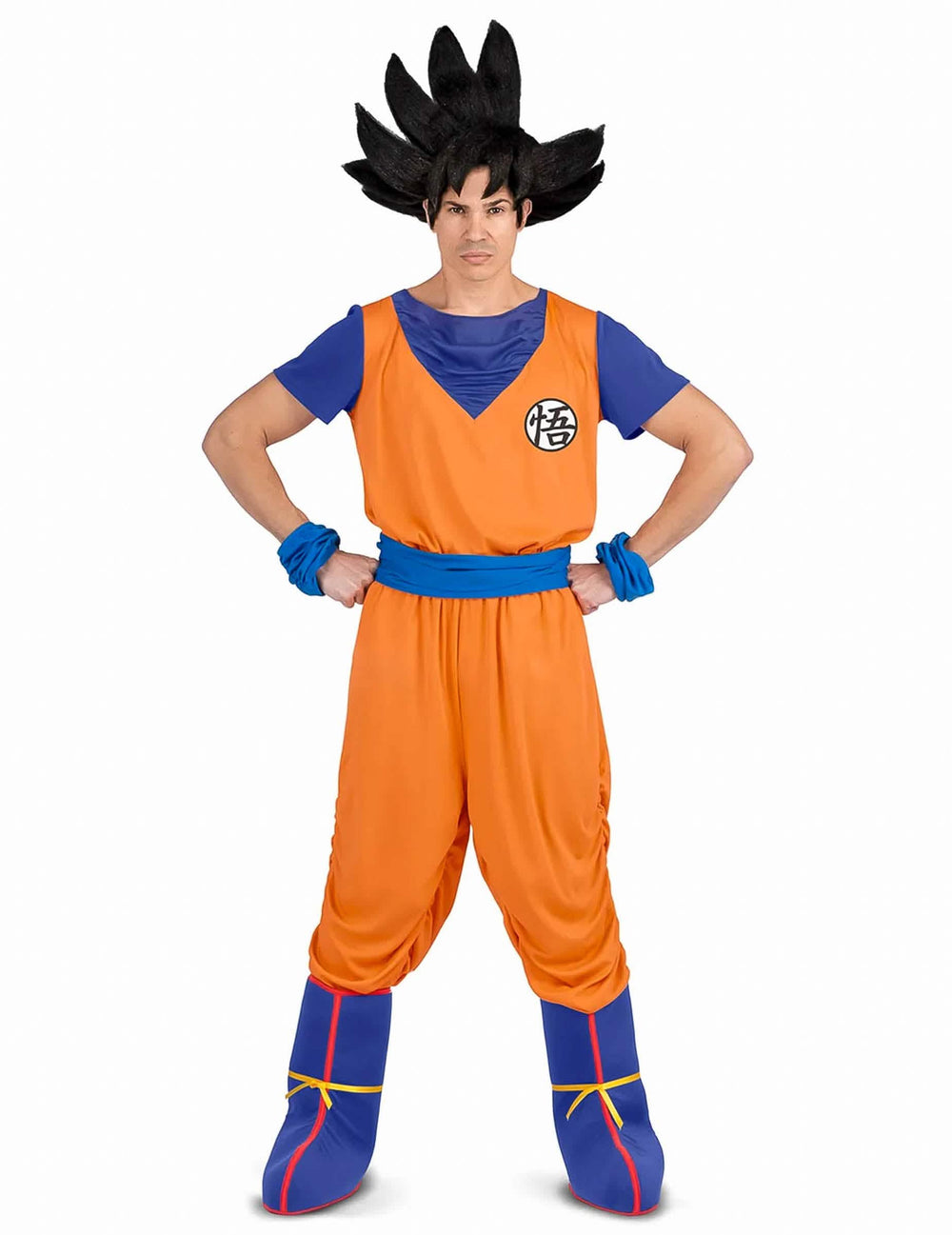 Déguisement Son Goku Dragon Ball Z pour adulte orange et bleu