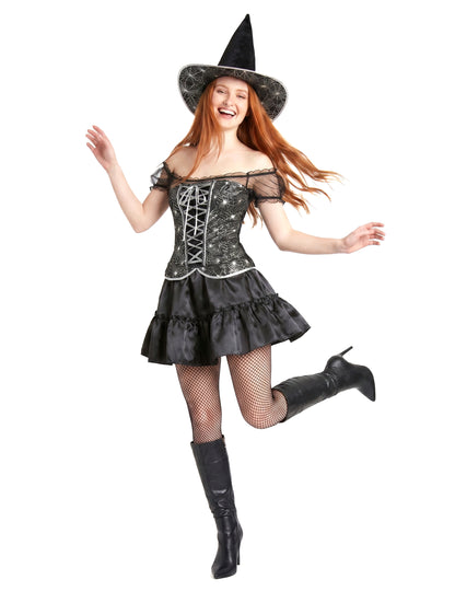 Disfraz de bruja sexy para mujer ideal para Halloween