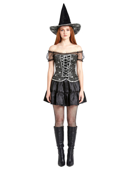 Disfraz de bruja sexy para mujer ideal para Halloween
