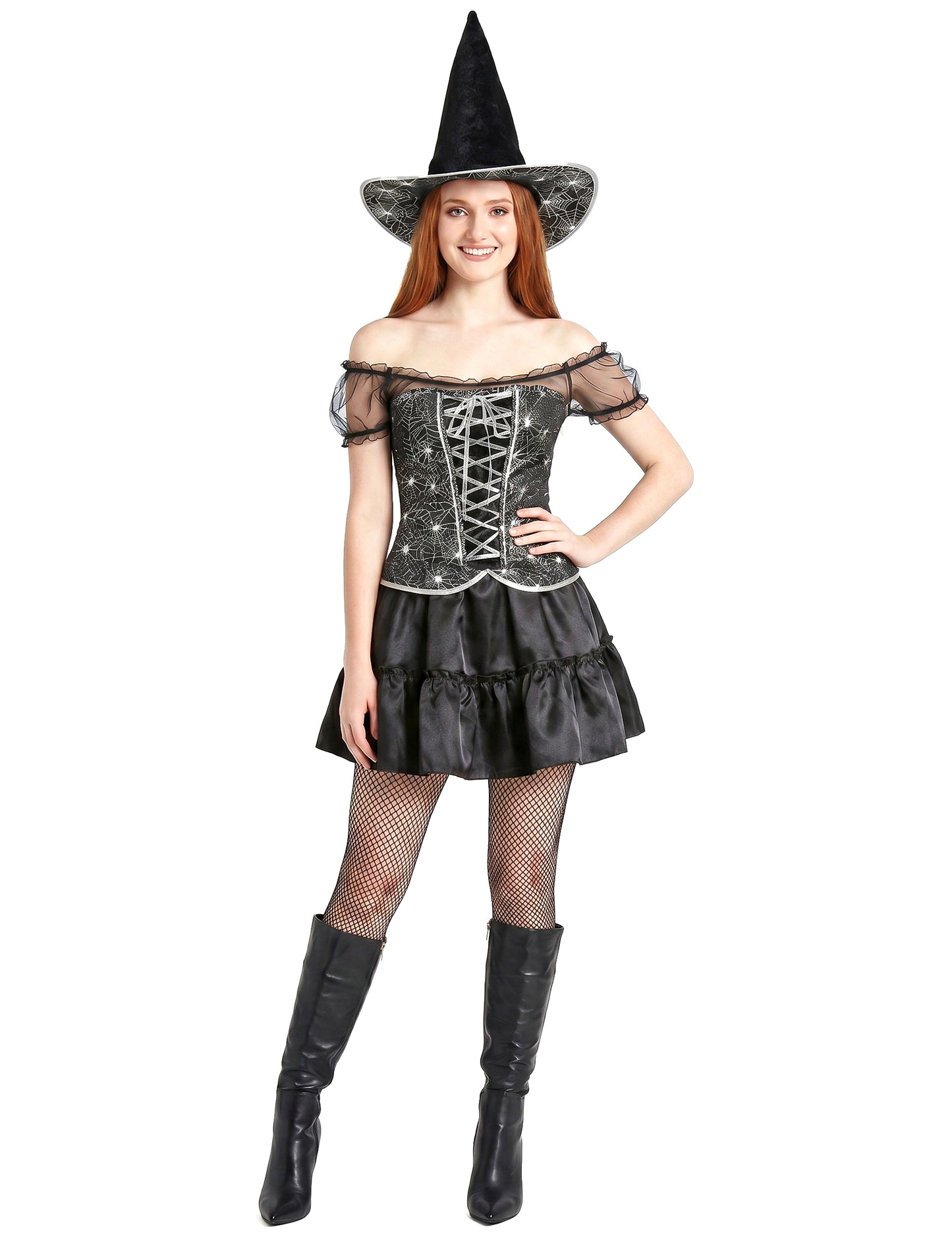 Disfraz de bruja sexy para mujer ideal para Halloween