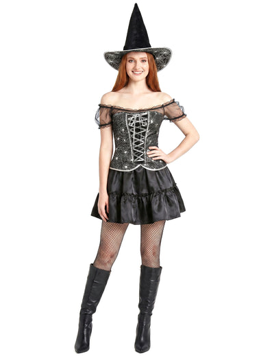 Disfraz de bruja sexy para mujer ideal para Halloween