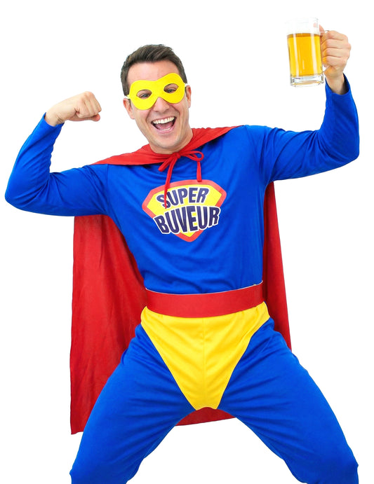 Disfraz Super Buveur hombre
