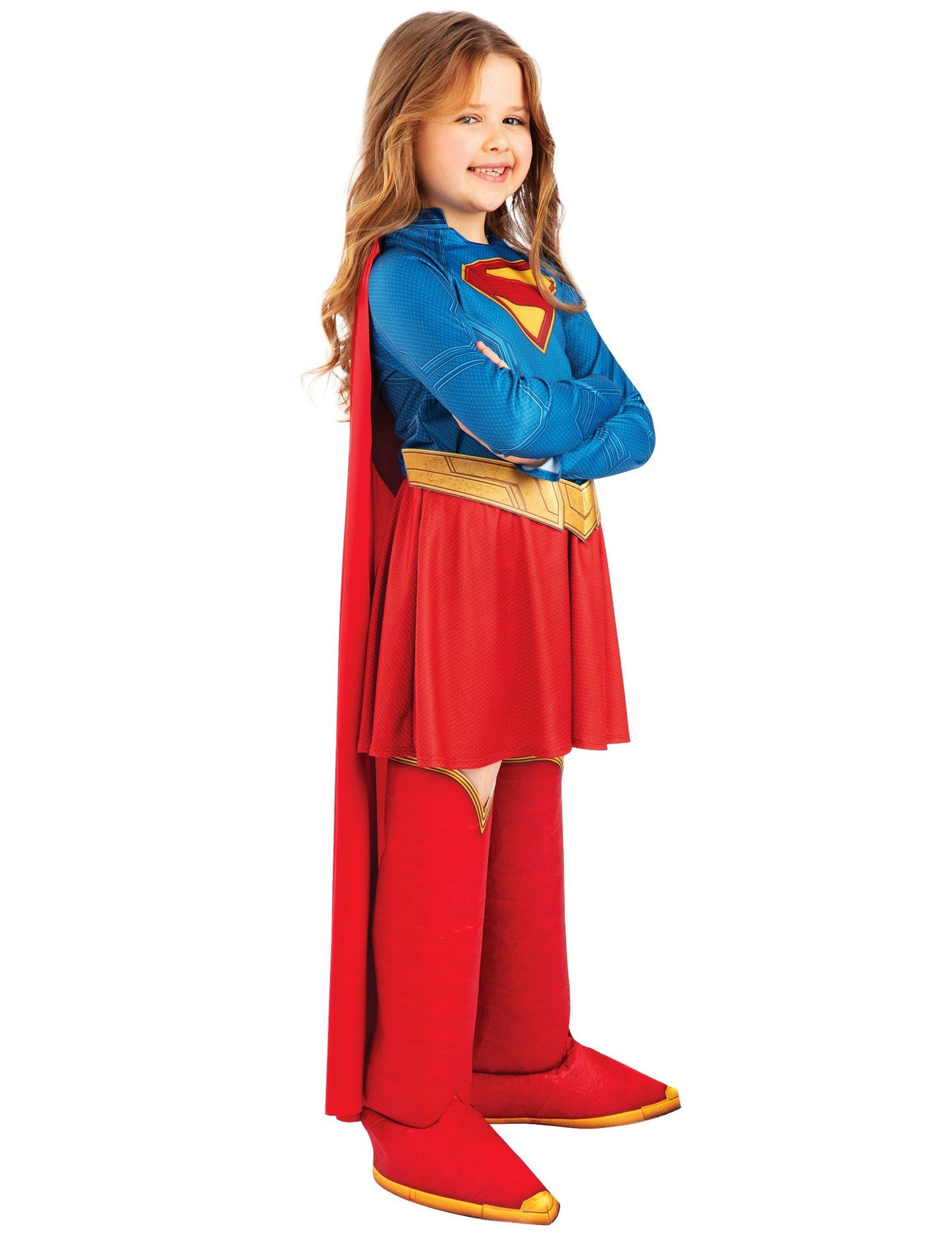 Disfraz de Supergirl™ de lujo para niña
