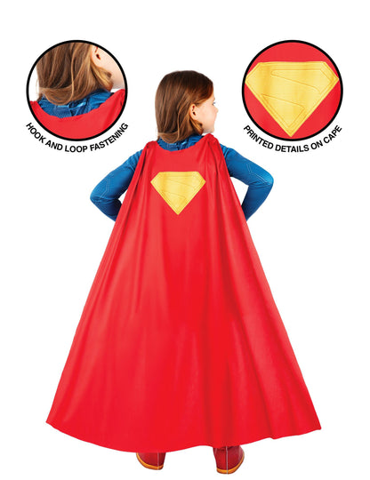 Disfraz de Supergirl™ de lujo para niña