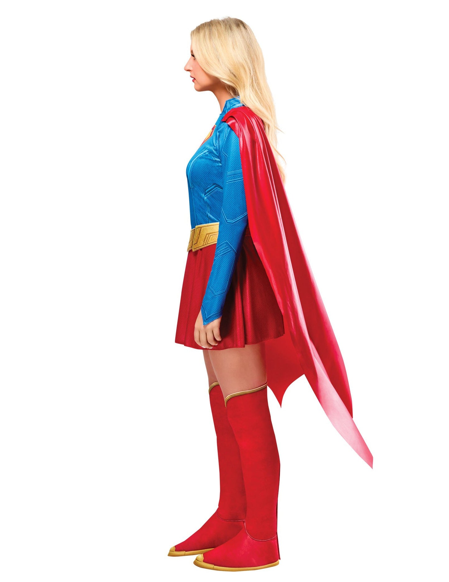 Disfraz de Supergirl de lujo para mujer