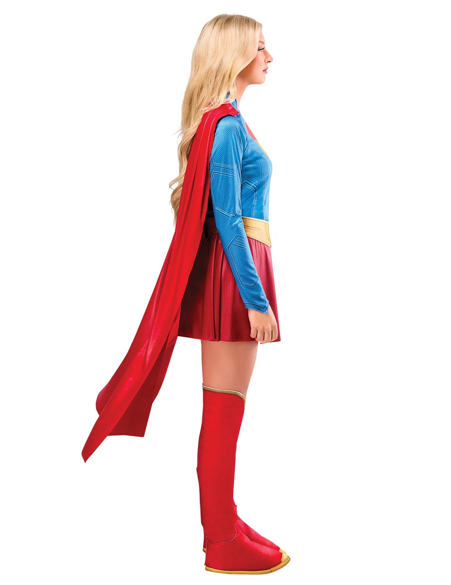 Disfraz de Supergirl de lujo para mujer