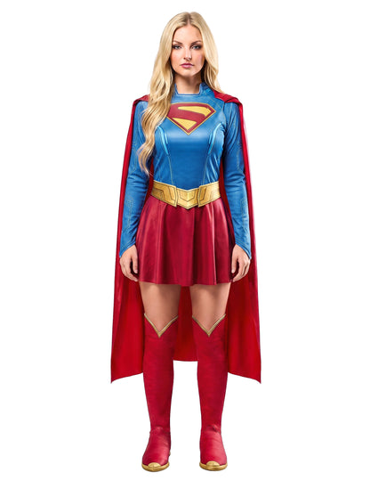 Disfraz de Supergirl de lujo para mujer