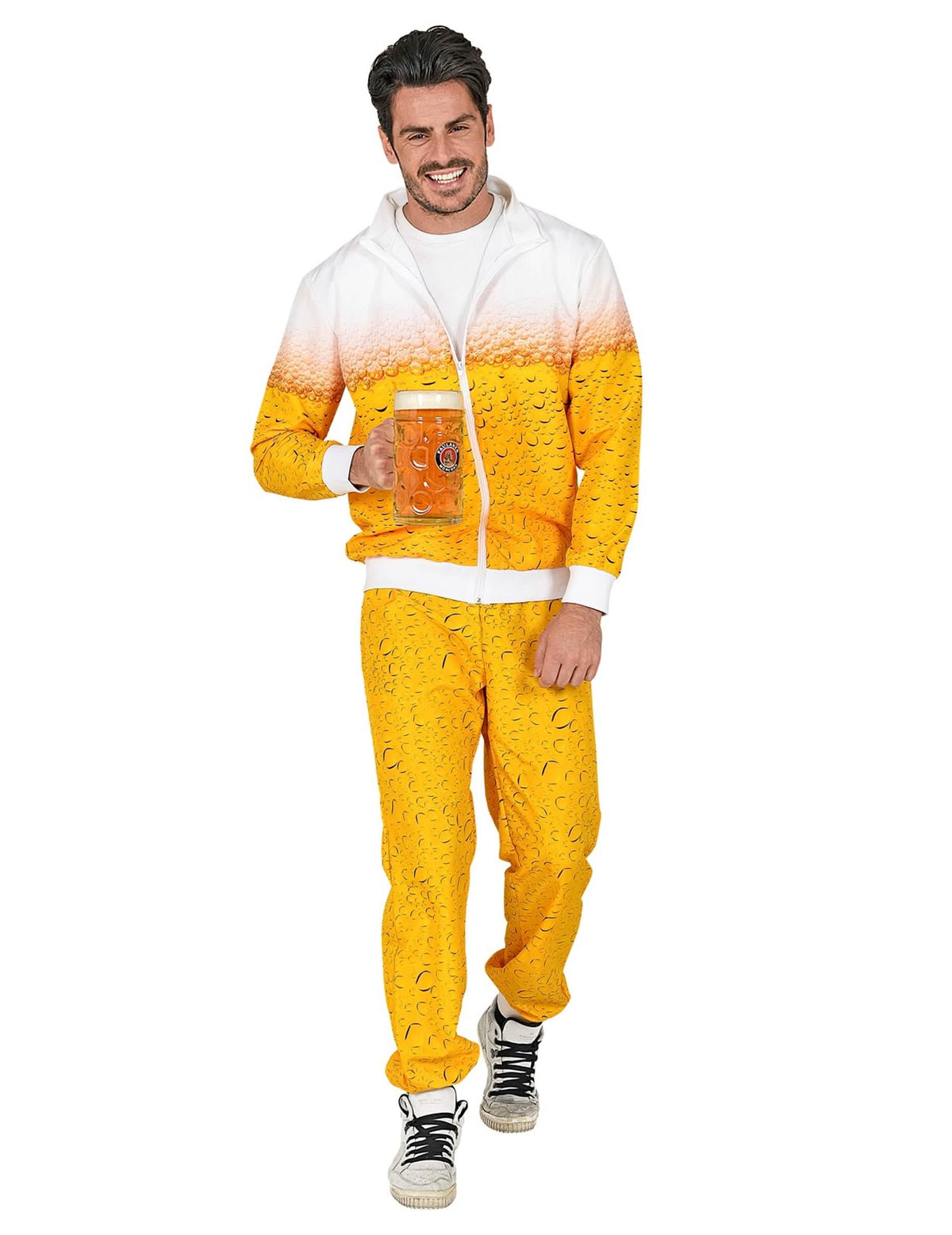 Disfraz chándal cerveza adulto 