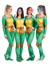 Disfraz Tortugas Ninja™ con 4 máscaras - mujer