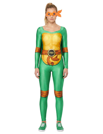 Disfraz Tortugas Ninja™ con 4 máscaras - mujer