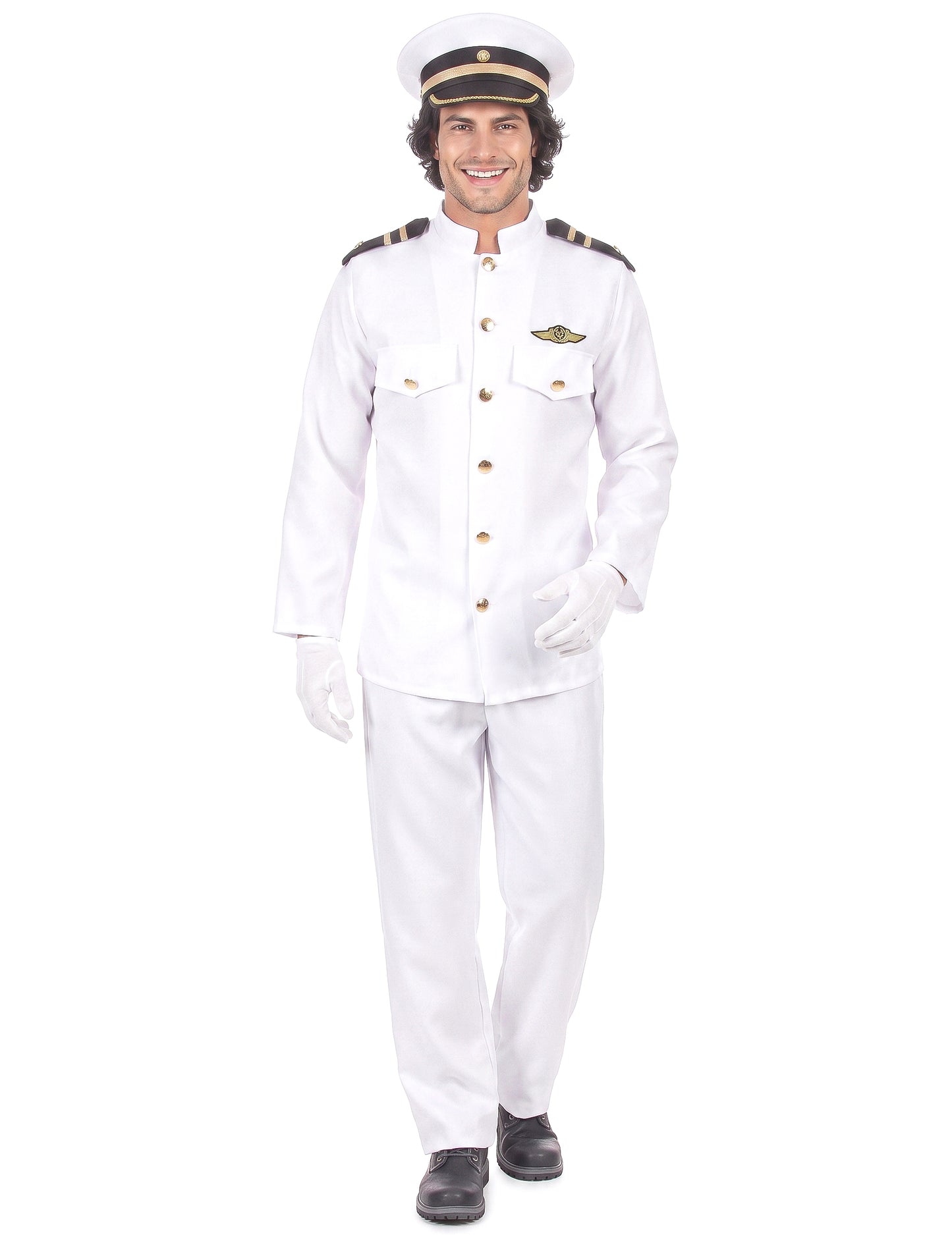 Disfraz de oficial de la marina para hombre