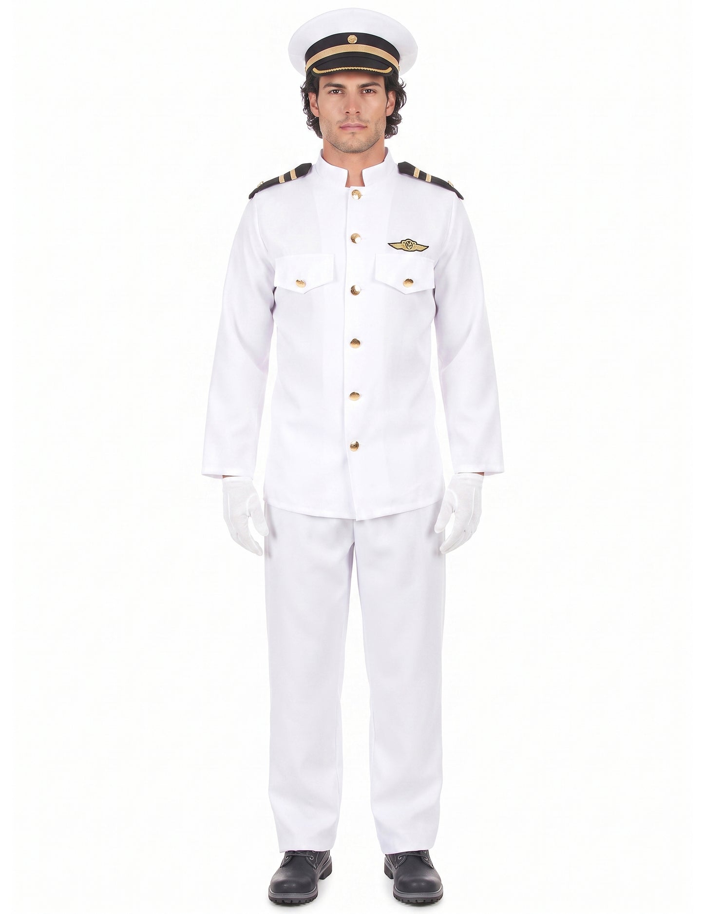 Disfraz de oficial de la marina para hombre
