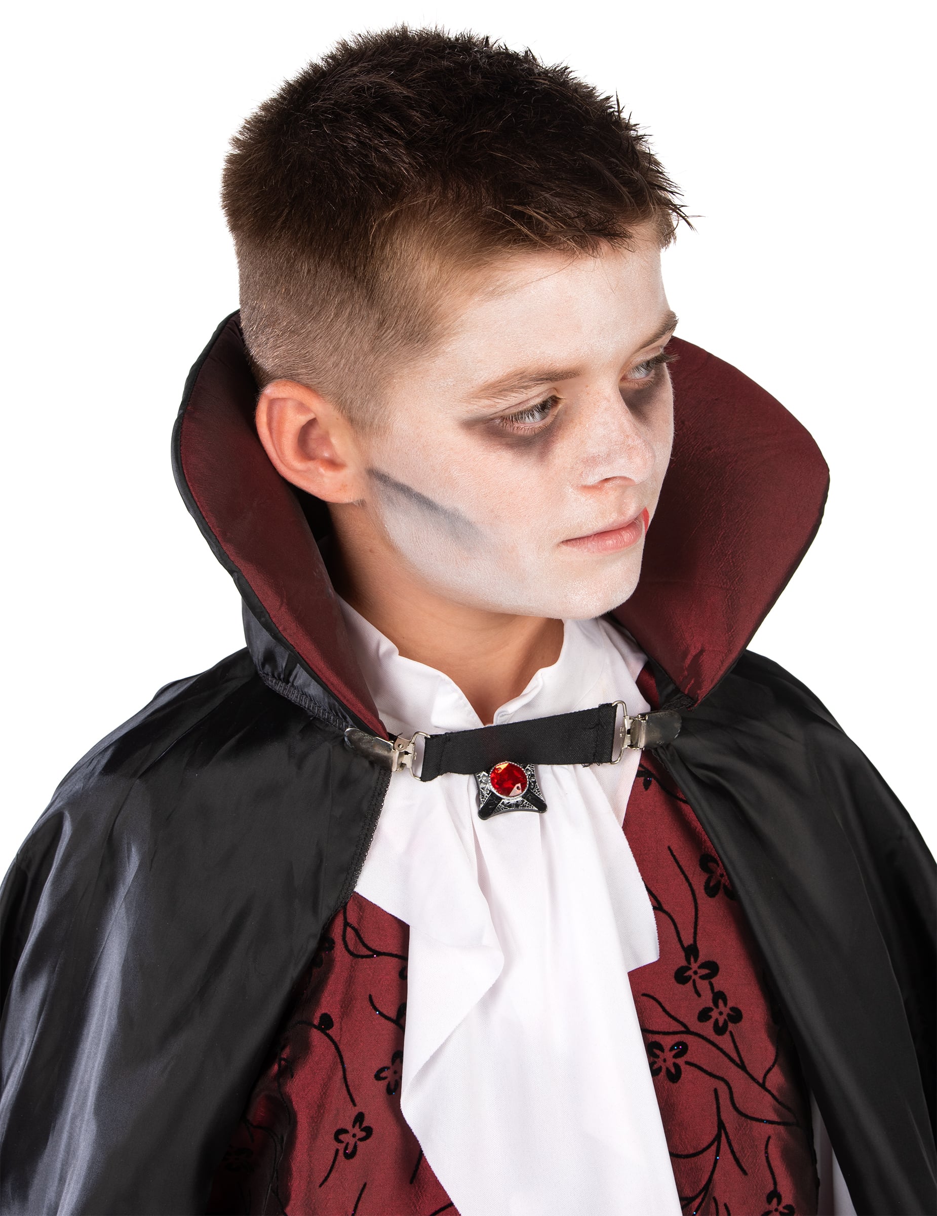 Disfraz De Vampiro Elegante Para Bebé 12-18 Meses – Capa, Camiseta Con Chaleco Y Pantalón – Ideal Para Halloween