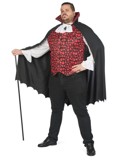 Disfraz de vampiro talla grande para hombre