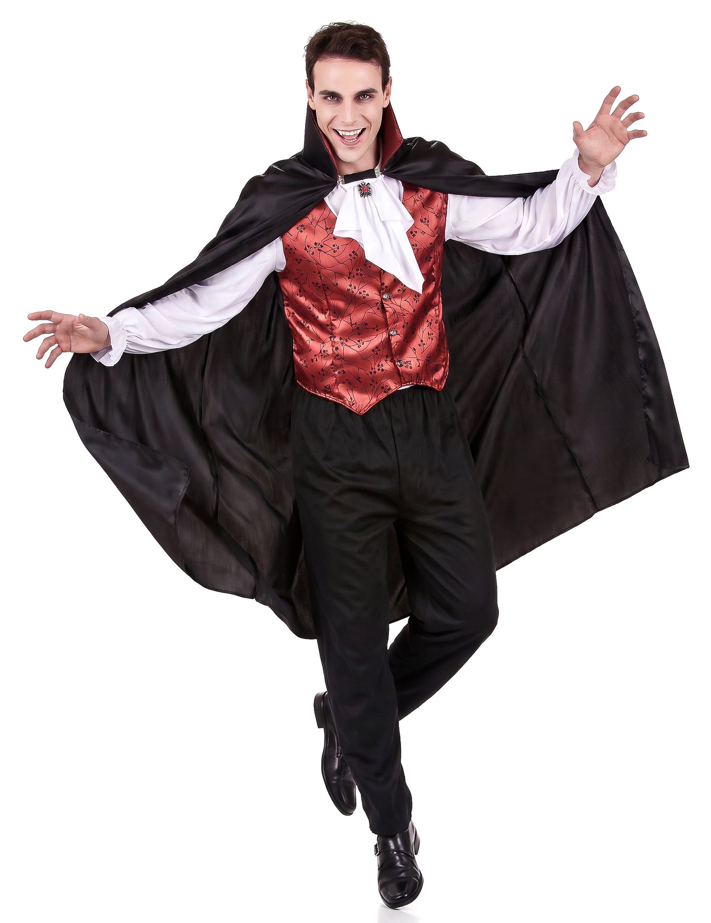 Disfraz de vampiro para hombre para Halloween
