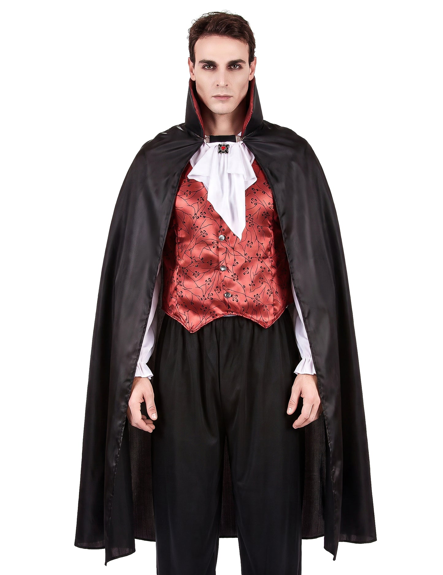 Disfraz de vampiro para hombre para Halloween