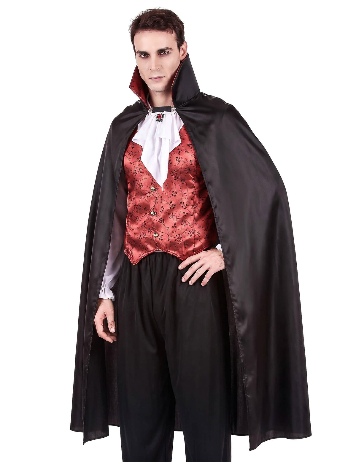 Disfraz de vampiro para hombre para Halloween