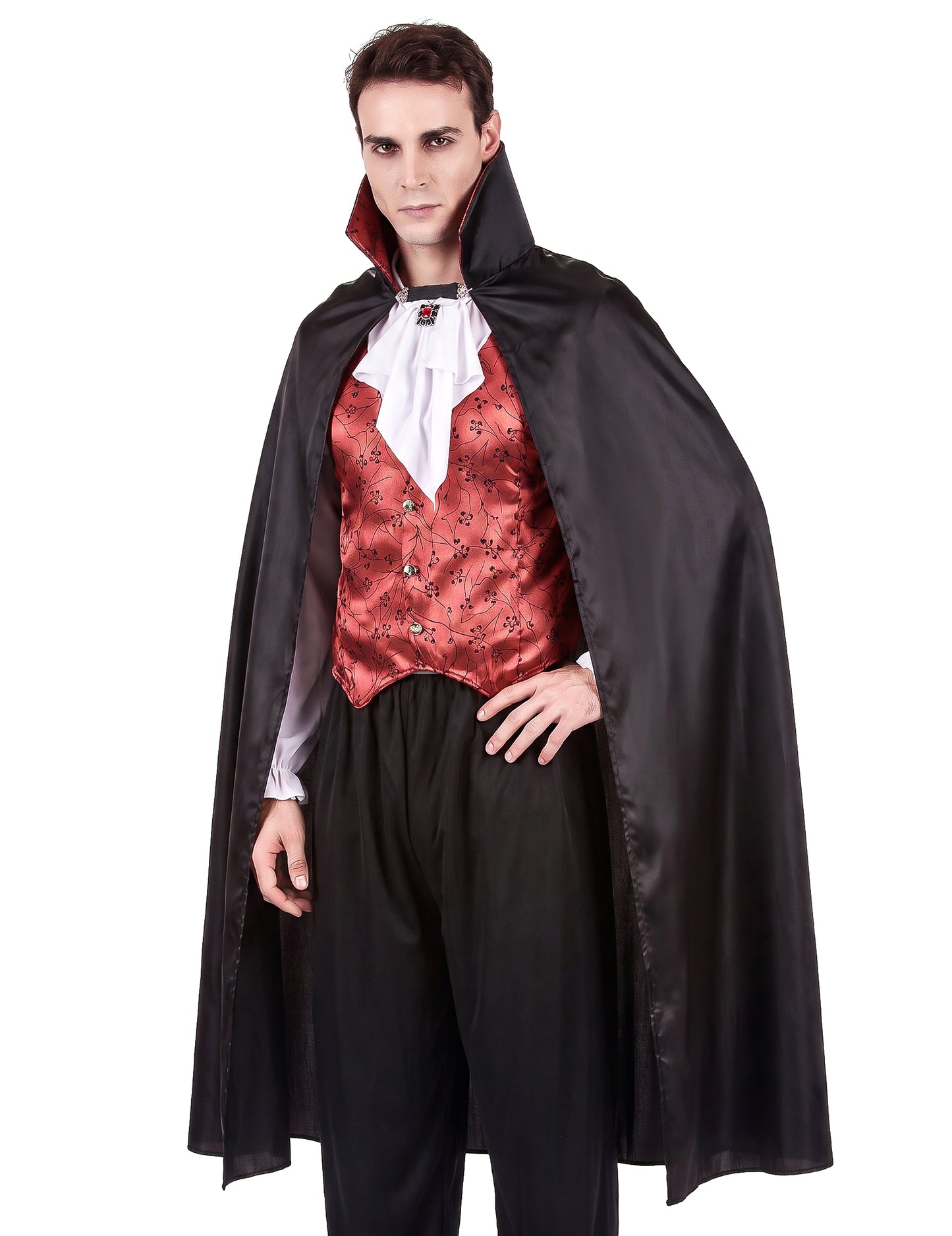 Disfraz de vampiro para hombre para Halloween