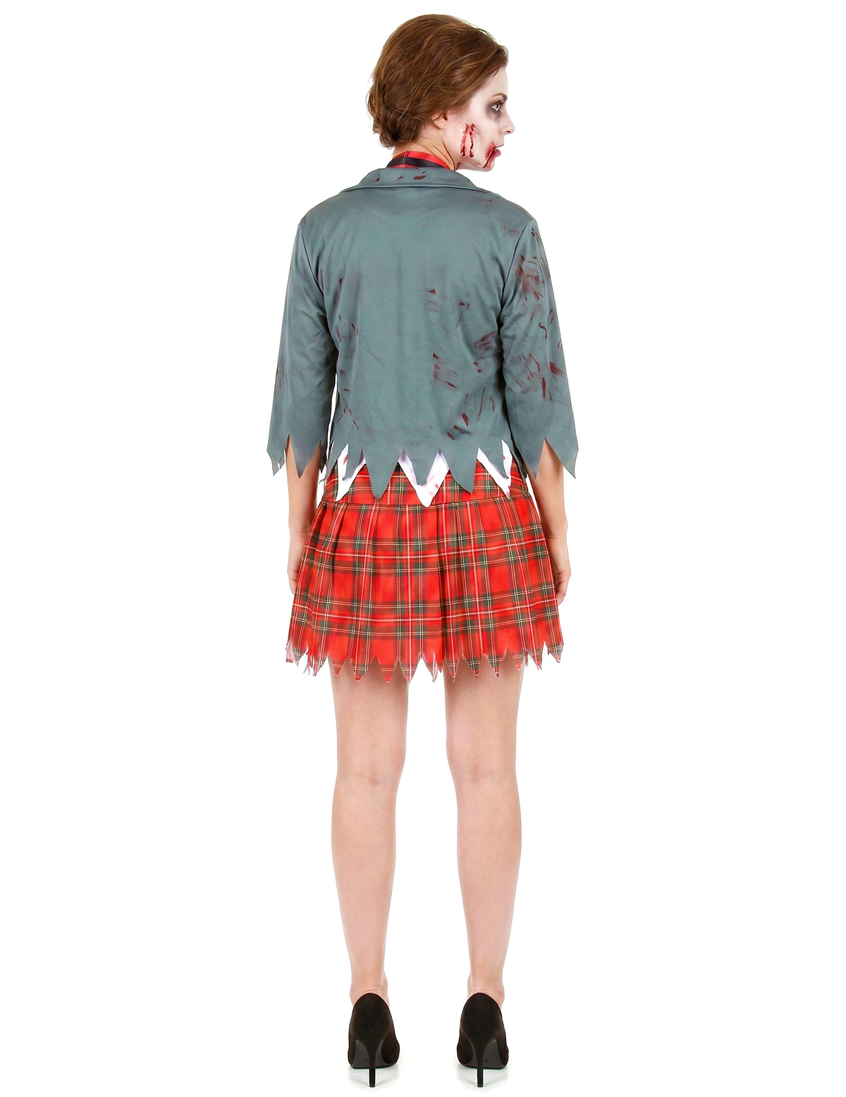 Disfraz de zombie colegiala mujer Halloween