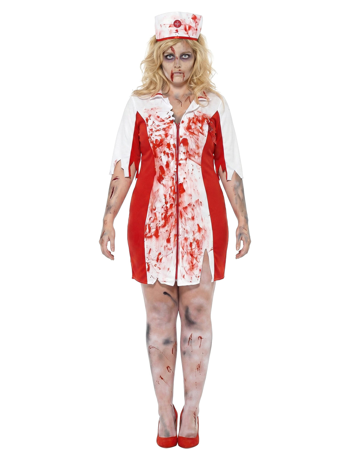 Disfraz zombie enfermera mujer Halloween