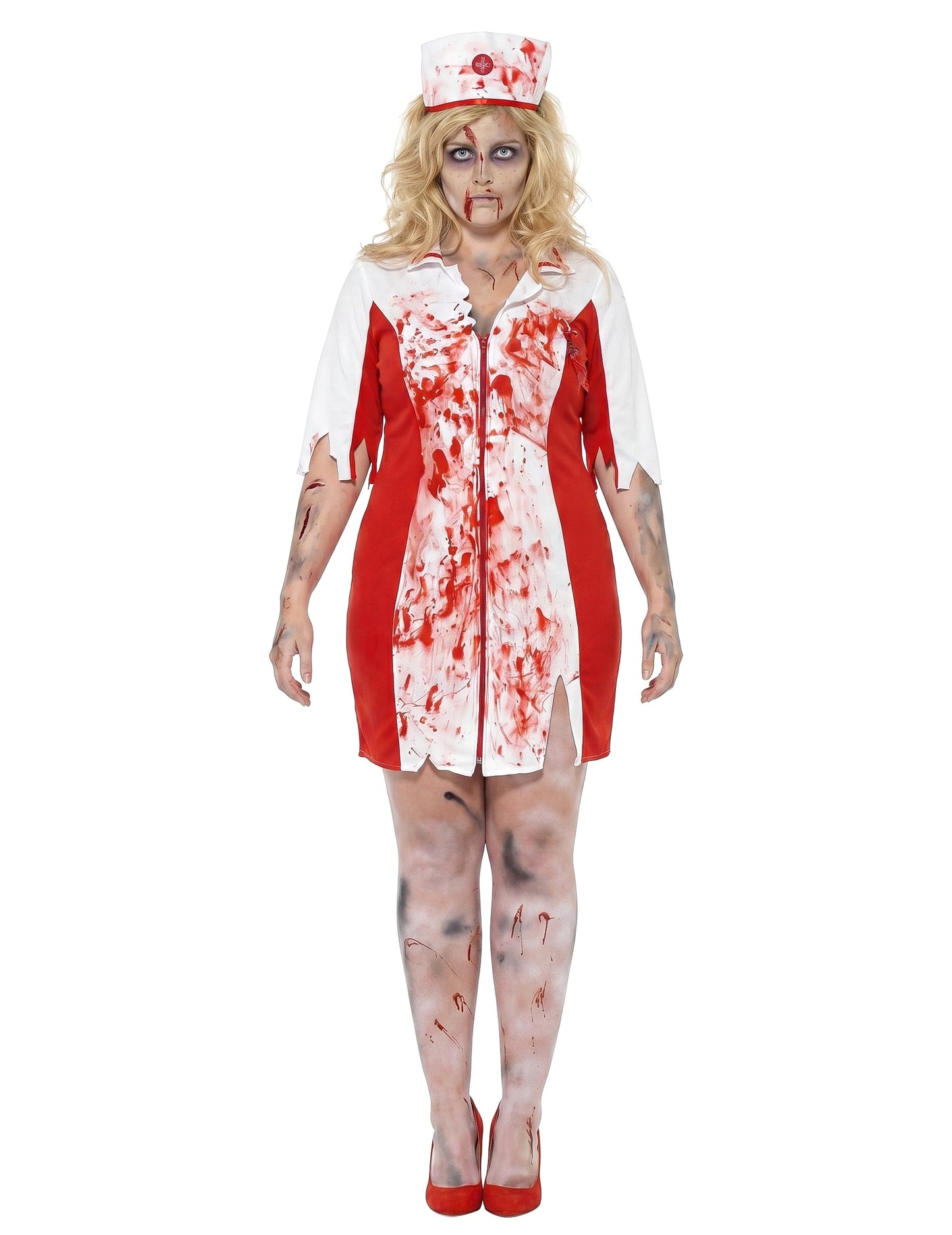 Disfraz zombie enfermera mujer Halloween