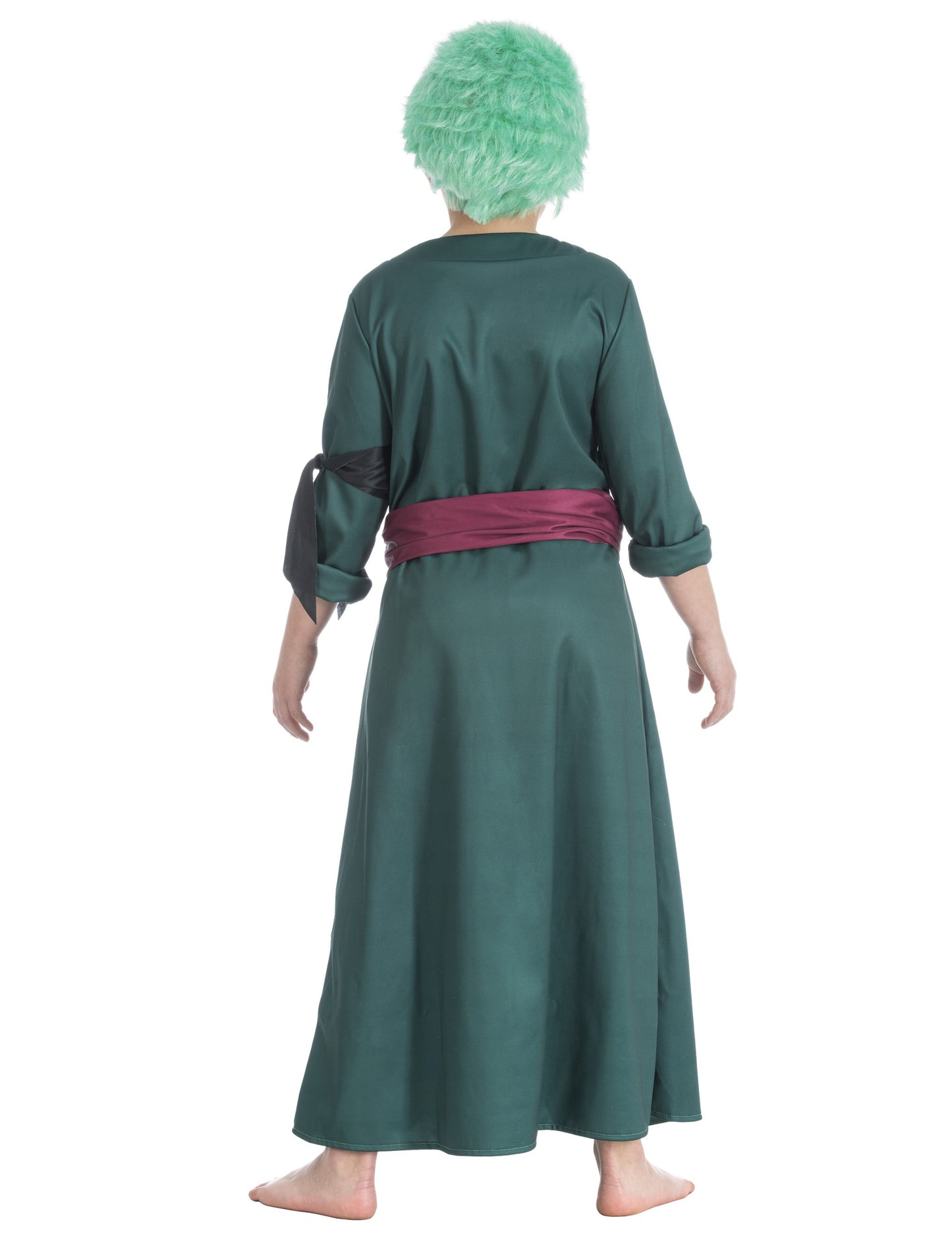 Vue de dos du déguisement de Zoro One Piece™ pour enfant