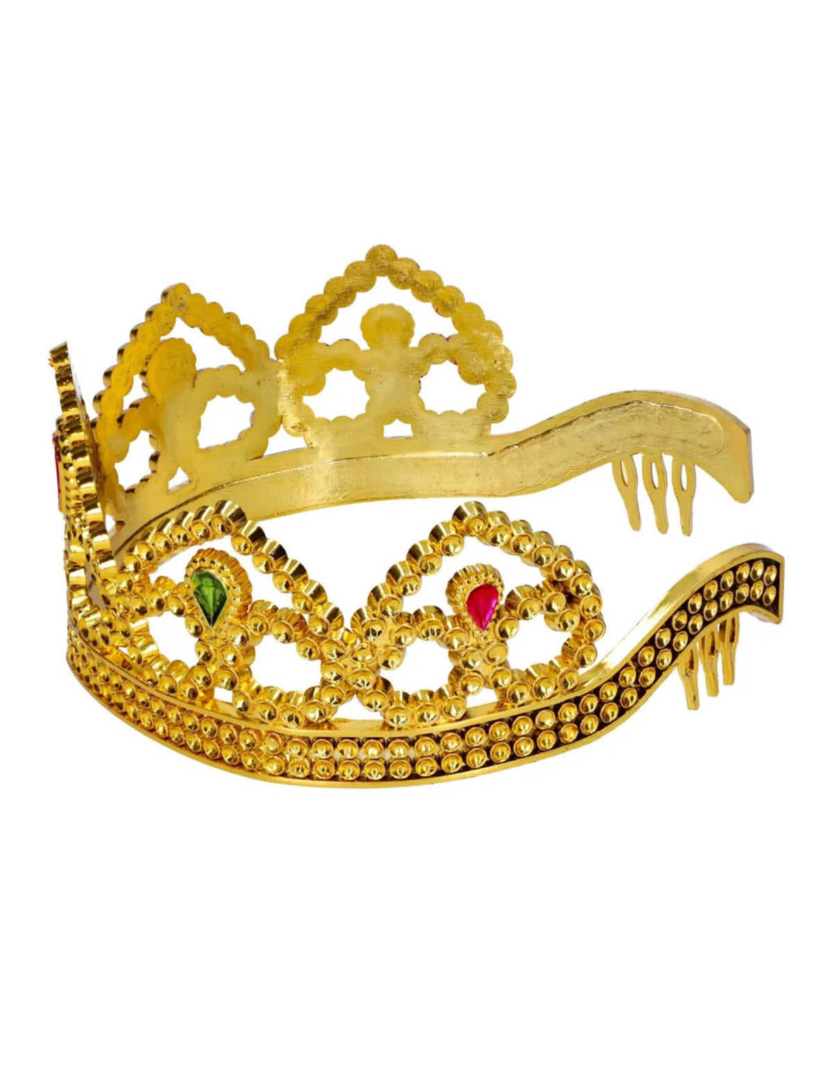 Diadema de reina dorada