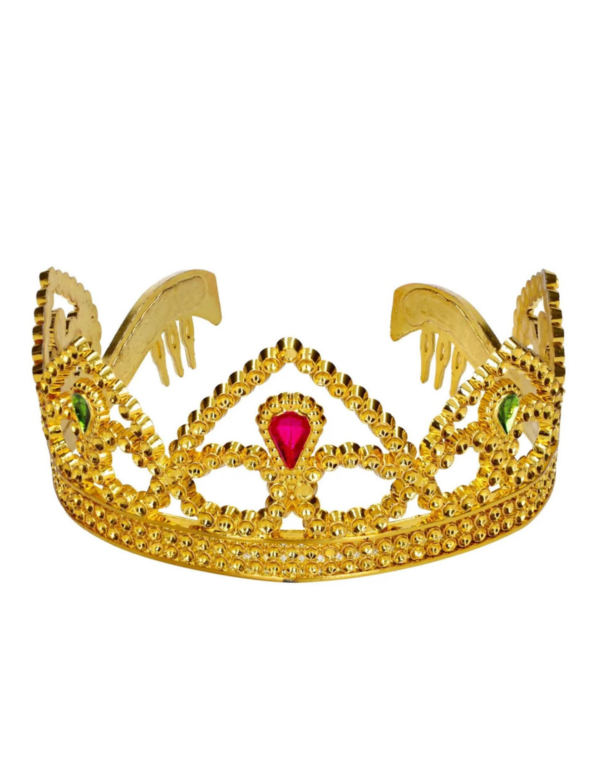 Diadema de reina dorada