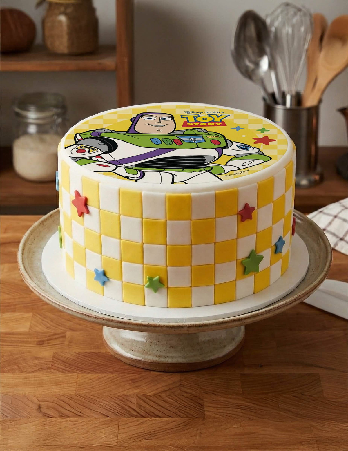 Disco de oblea para tarta Buzz Lightyear Toy Story™ 20 cm