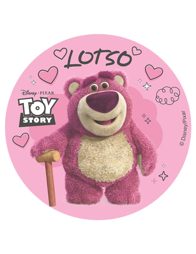 Disco de oblea para tarta Lotso™ 20 cm