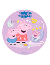 Disco de oblea para tarta Peppa Pig™ New Baby 20 cm