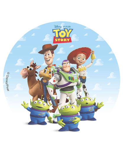 Disco de oblea para tarta Toy Story™ 20 cm