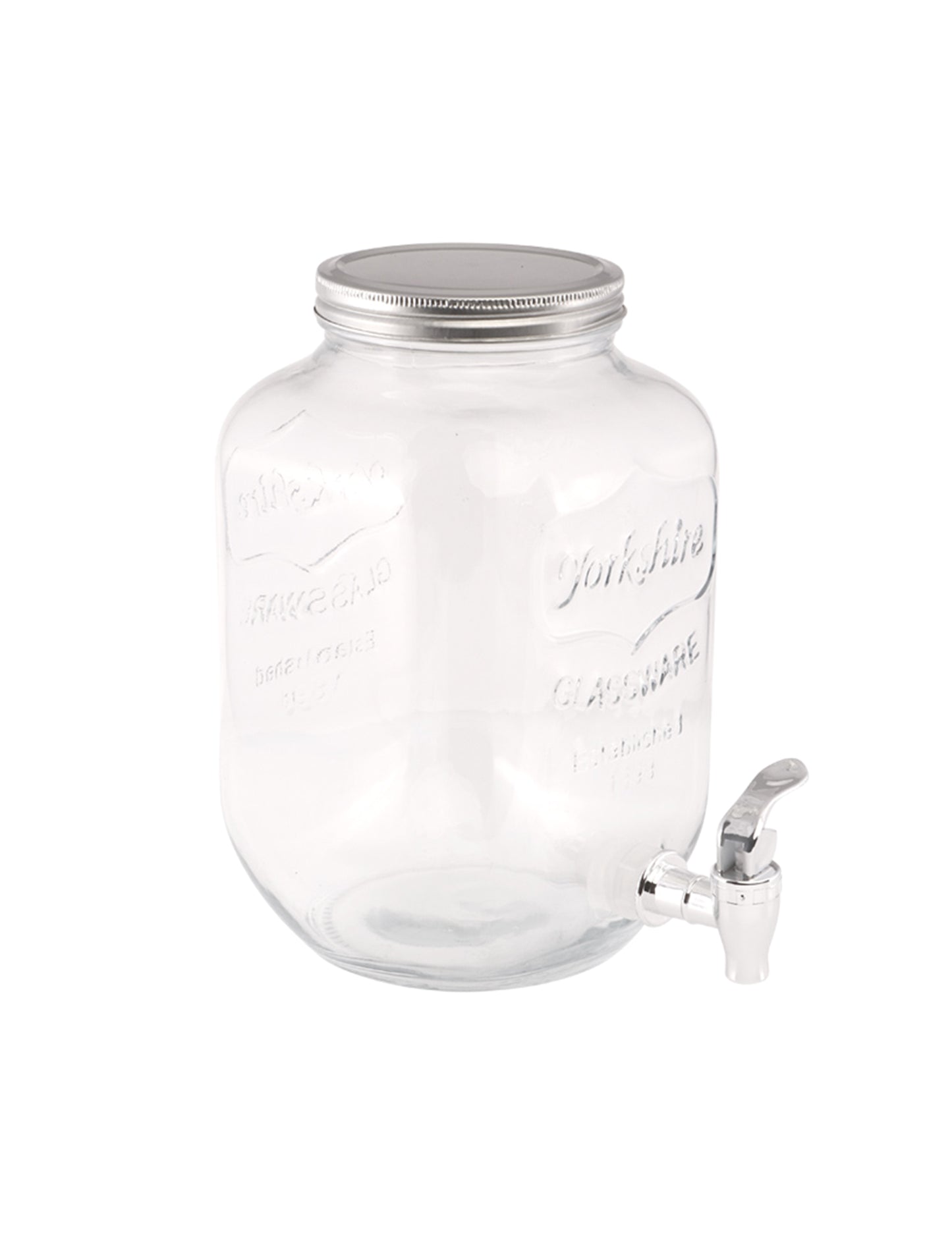 Dispensador de bebidas de vidrio 4L