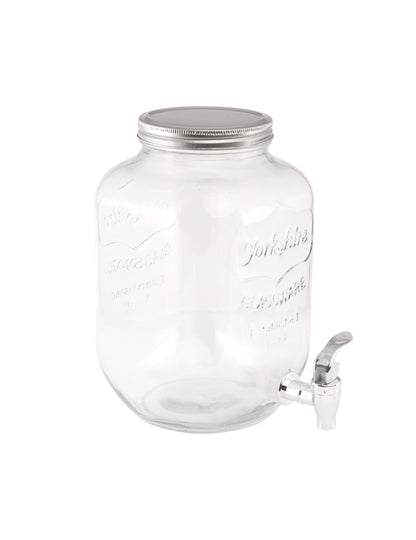 Dispensador de bebidas de vidrio 4L