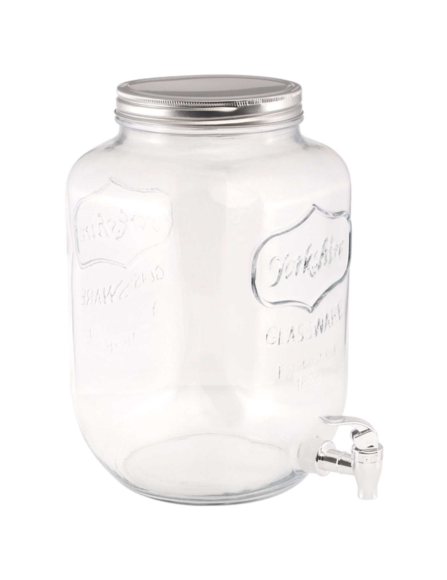 Dispensador de bebidas de vidrio 8L
