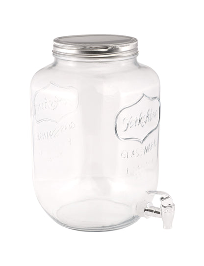 Dispensador de bebidas de vidrio 8L