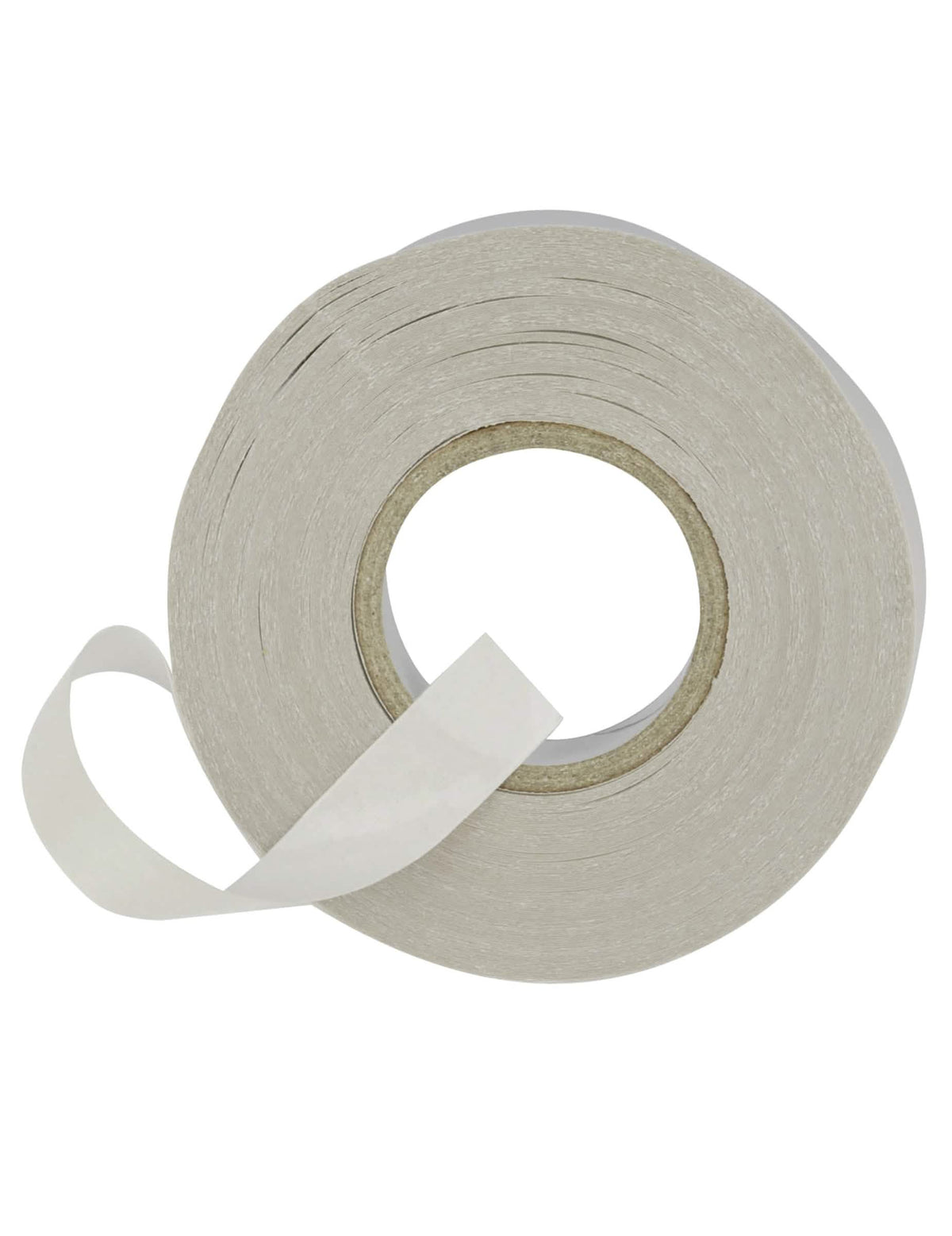 Adhésif double face pour décoration discrète blanc