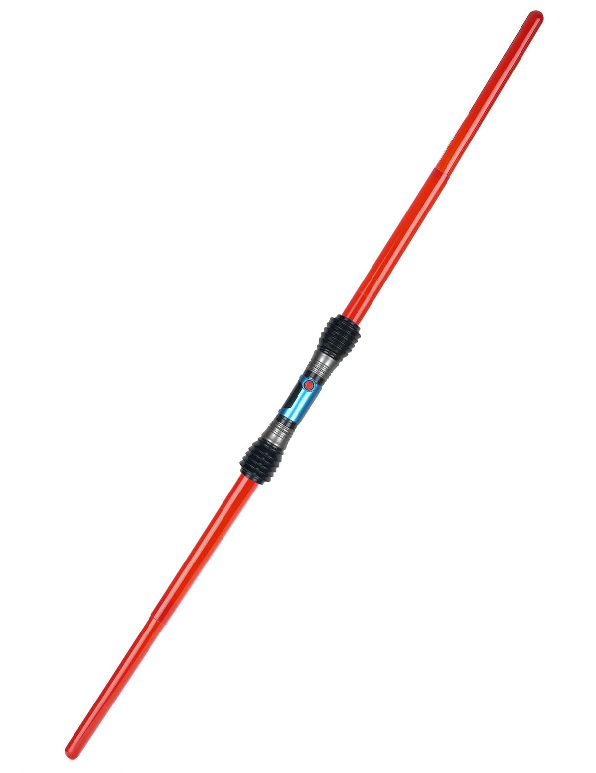 Sable de luz y sonido doble para niño rojo de plástico