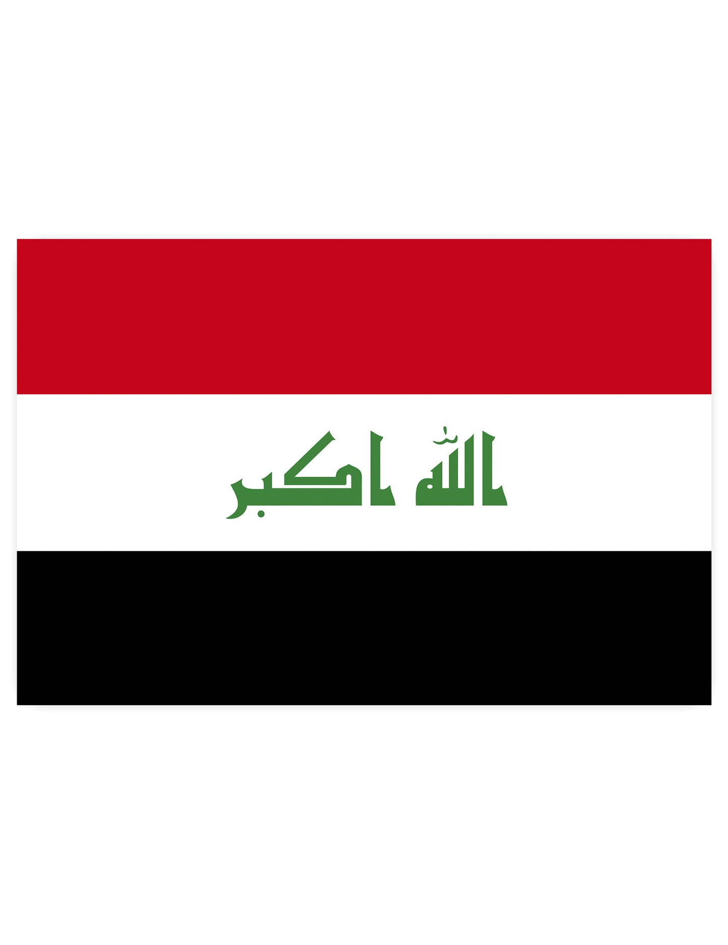 Bandera Irak 150 x 90 cm