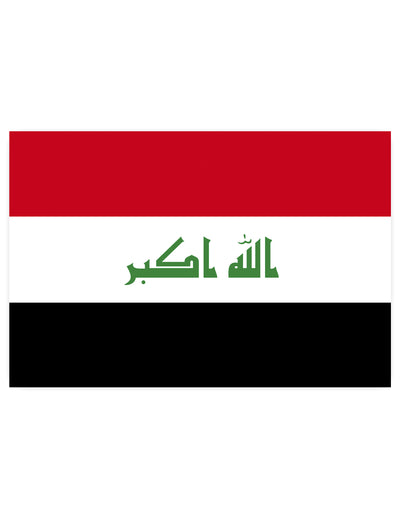 Bandera de Irak 150 x 90 cm