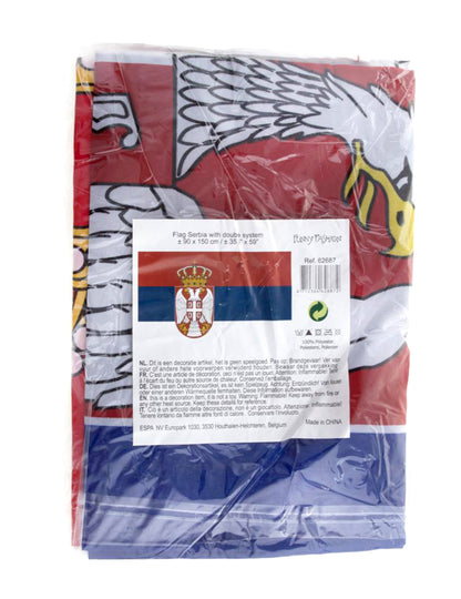 Bandera Serbia 150 x 90 cm