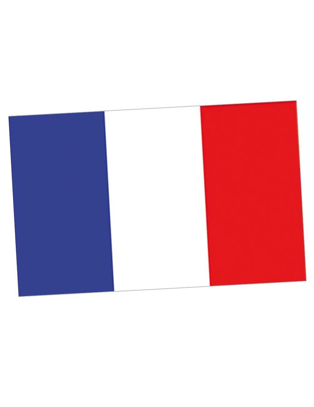 Bandera de francia para aficionados azul blanco rojo