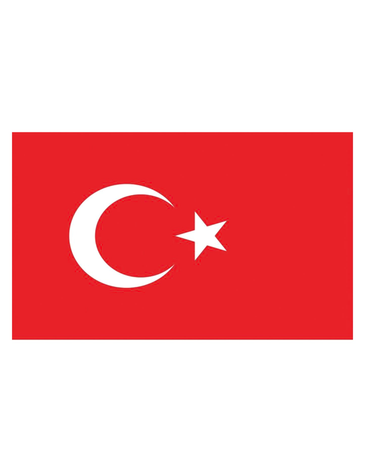 Bandera de Turquía 150 x 90 cm