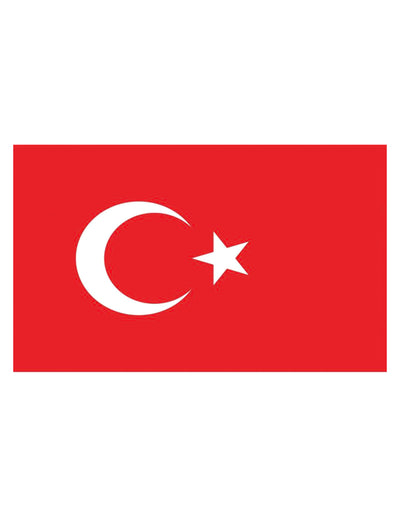 Bandera de Turquía 150 x 90 cm